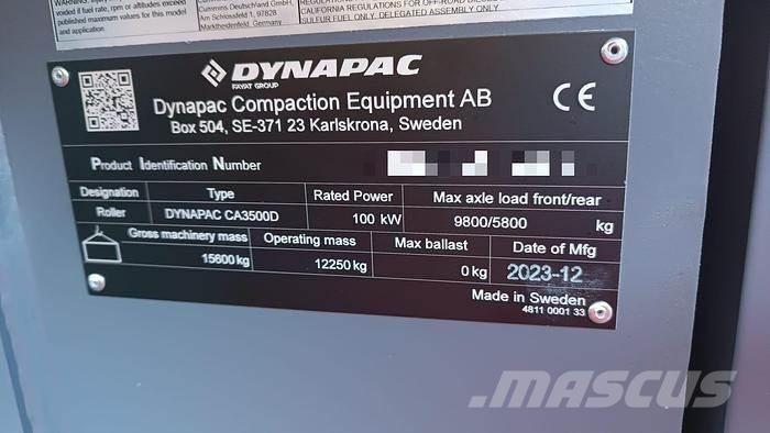 Dynapac CA3500D 其他滾壓機