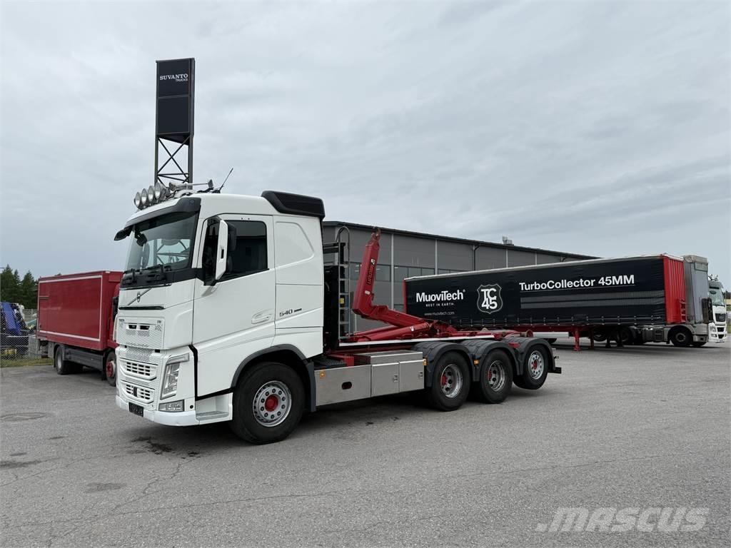 Volvo FH 540 8X4 吊鉤式起重車
