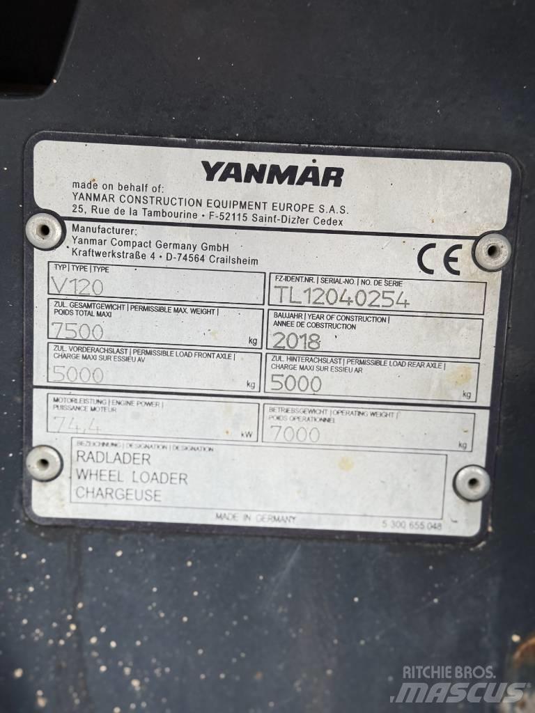 Yanmar V 120 輪胎式裝載機