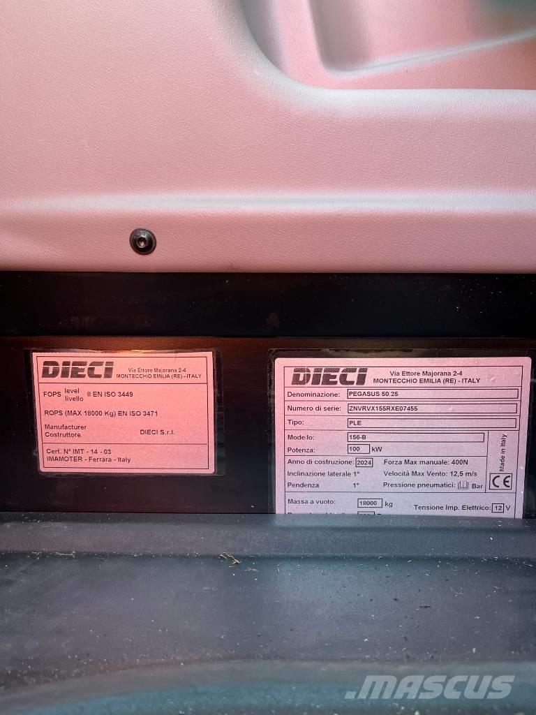 Dieci Pegaus 50.25 伸縮臂操作車