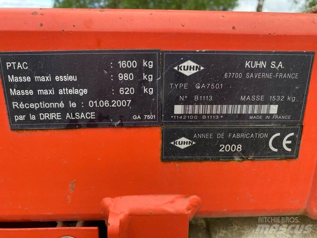Kuhn GA 7501 堆草機