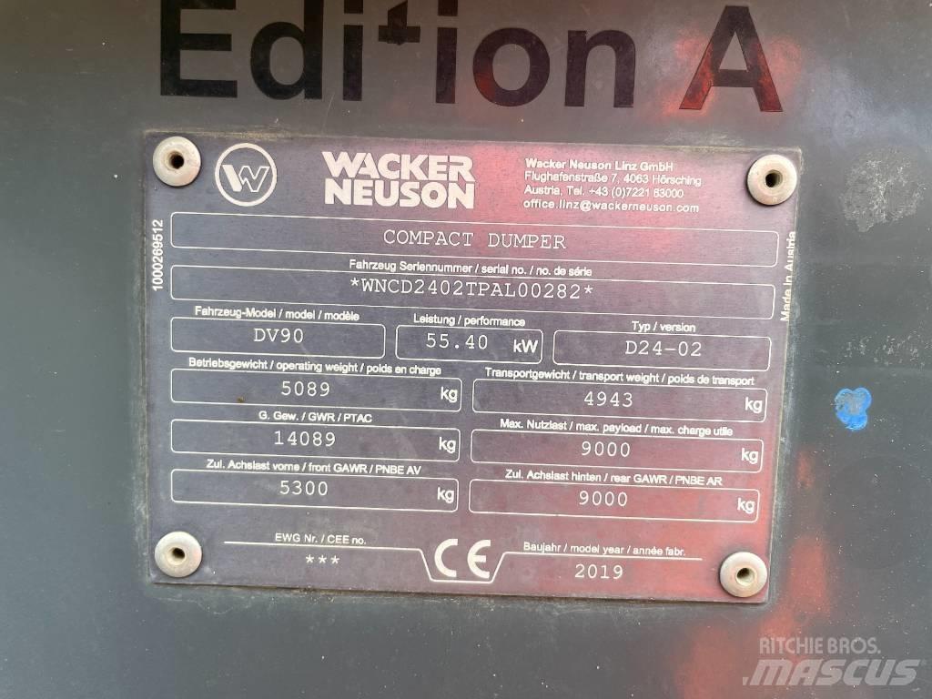 Wacker Neuson DV 90 側卸礦車