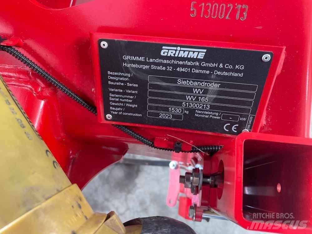 Grimme WV 165 其他農業機械