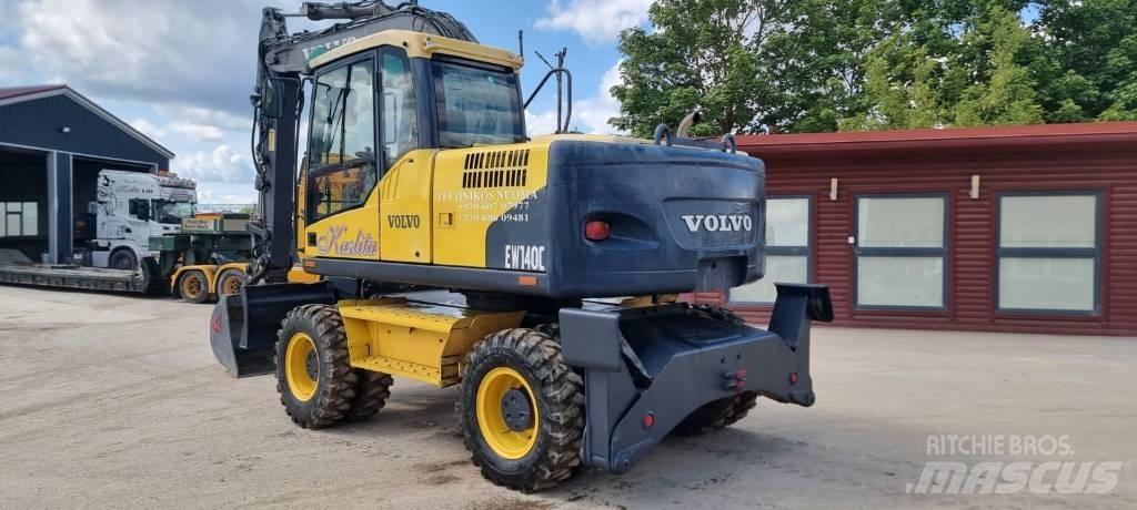 Volvo EW 140 C 旋轉式挖土機/掘鑿機/挖掘機