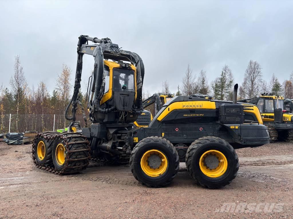 Ponsse Scorpion 8W 收穫機
