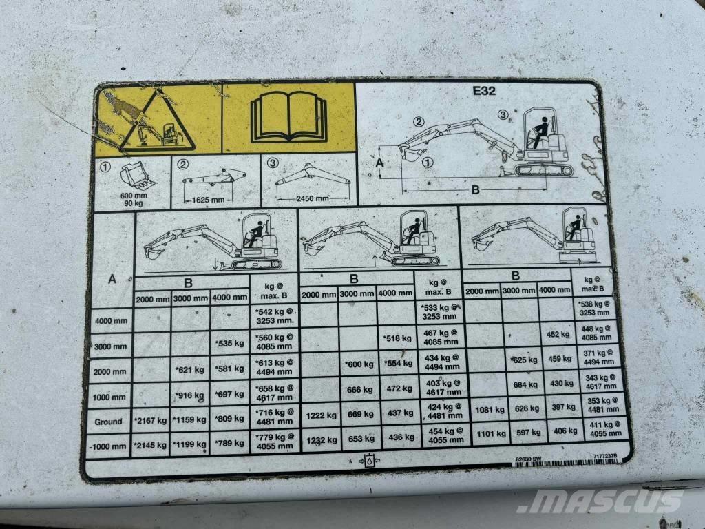 Bobcat E 32 小型挖土機/掘鑿機<7t(小型挖掘機)