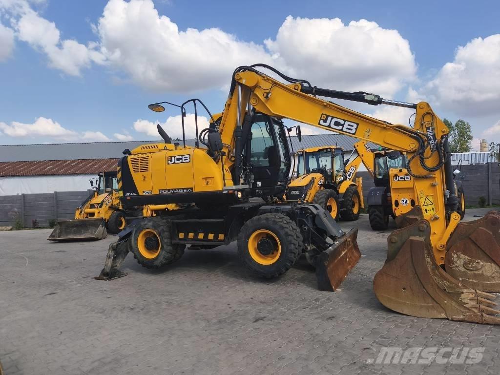 JCB JS 145 W 旋轉式挖土機/掘鑿機/挖掘機