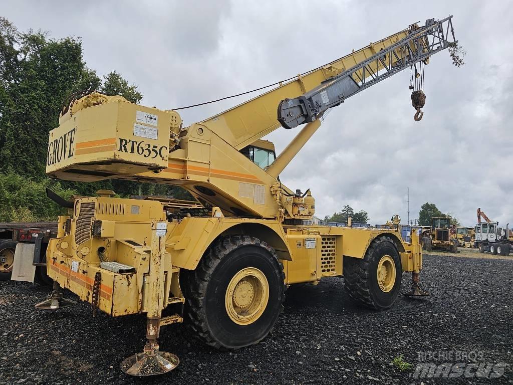 Grove RT 635 C 越野起重機