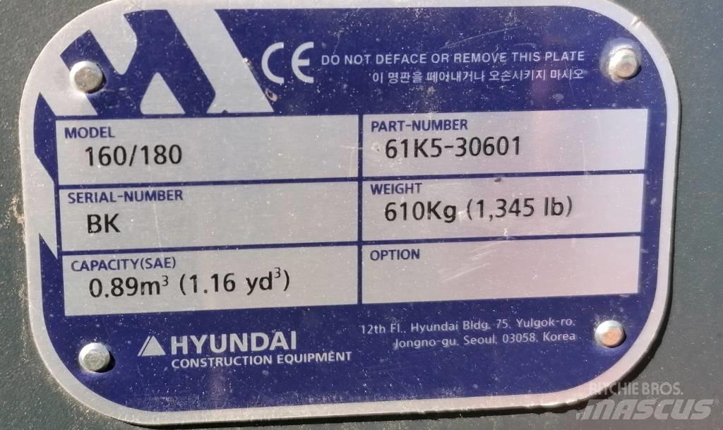 Hyundai 0.89m3_HX180 鏟斗