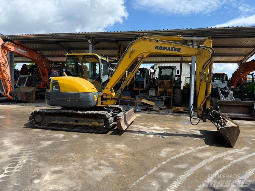 Komatsu PC 80 MR-3 中型挖土機/掘鑿機/挖掘機 7t-12t