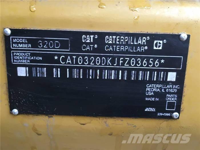 CAT 320 D 履帶式 挖土機/掘鑿機/挖掘機