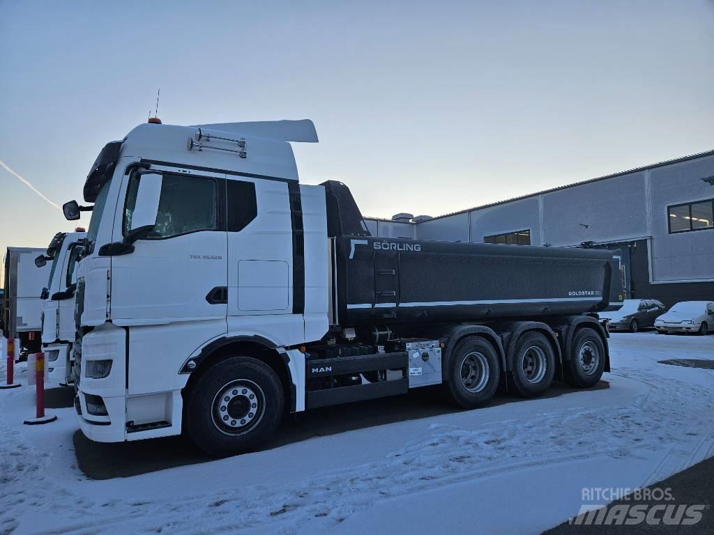 MAN TGX 35.510 8x4-4 傾卸式卡車