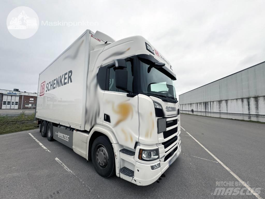 Scania R 580 貨箱式卡車