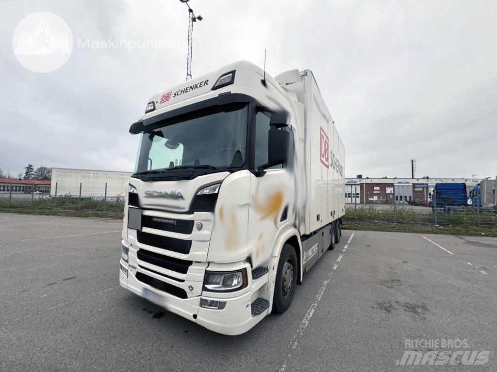 Scania R 580 貨箱式卡車