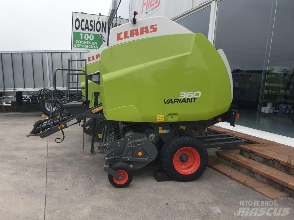CLAAS Variant 360 圓型牧草打包機