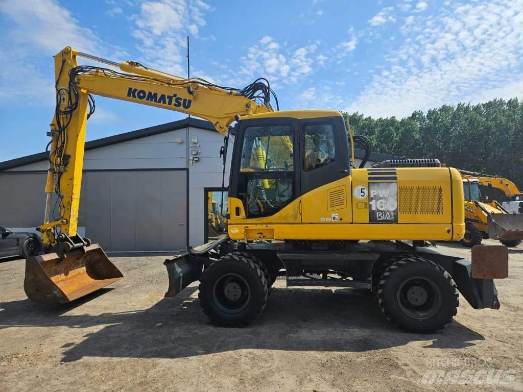 Komatsu PW 160-7 旋轉式挖土機/掘鑿機/挖掘機