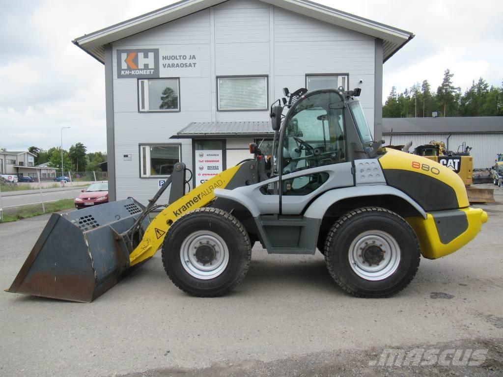 Kramer 880 2 x KAUHA 輪胎式裝載機