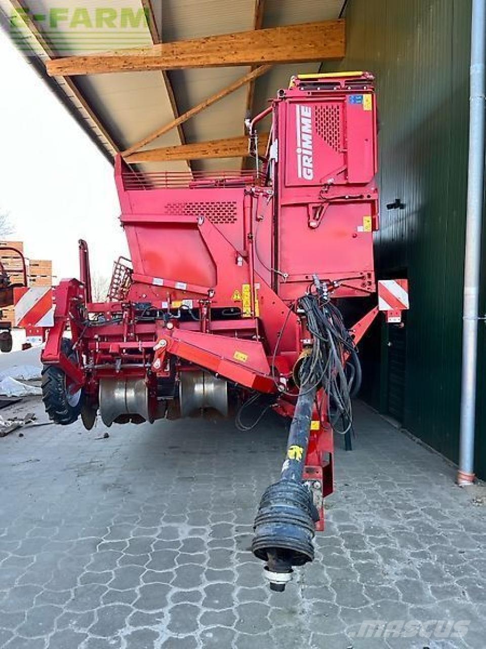 Grimme se260 馬鈴薯收穫機和挖掘機