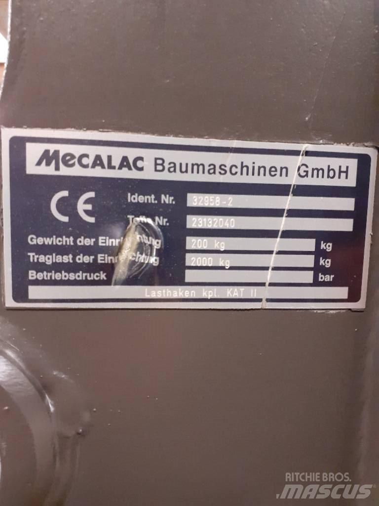 Mecalac Kranarm 其他組件
