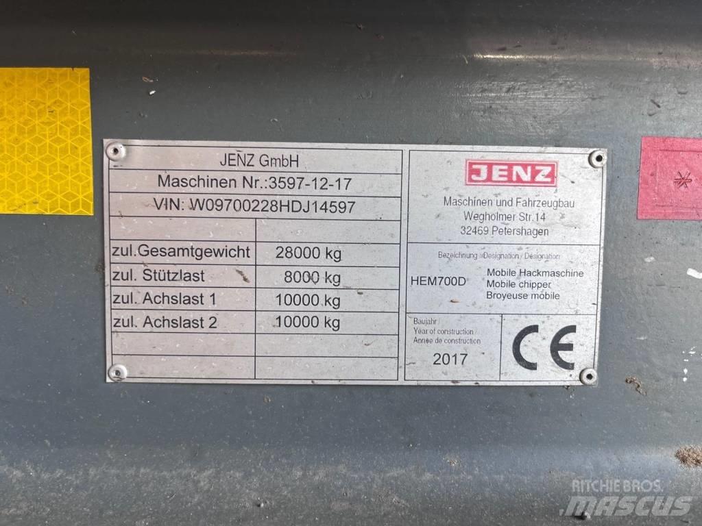 JENZ HEM 700 D 碎木機