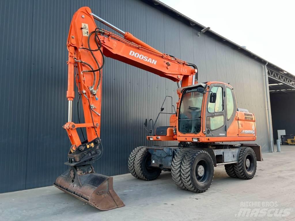 Doosan DX170W 旋轉式挖土機/掘鑿機/挖掘機