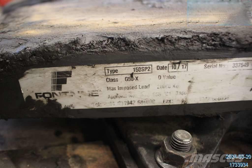 DAF XF 510 底盤和懸架