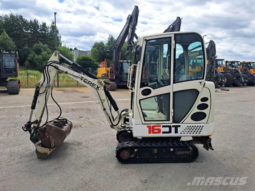Terex TC16 小型挖土機/掘鑿機<7t(小型挖掘機)