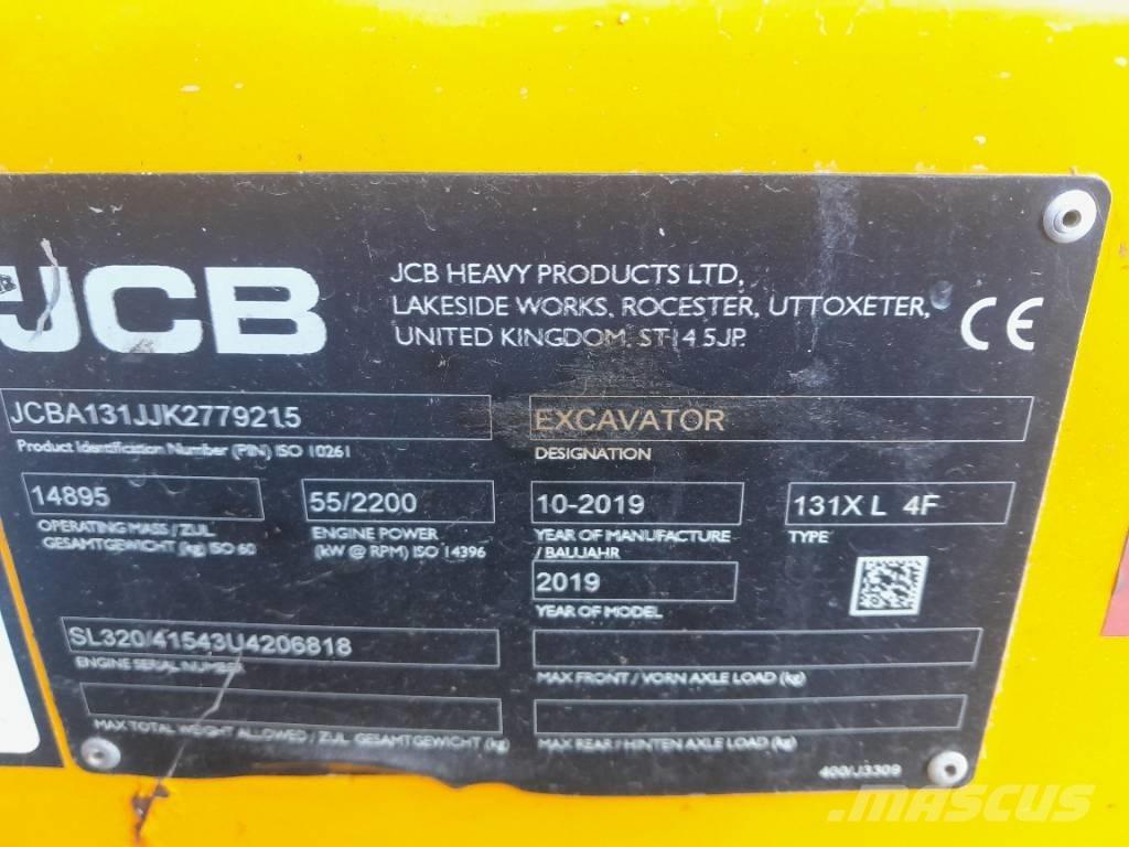 JCB 131 X 履帶式 挖土機/掘鑿機/挖掘機