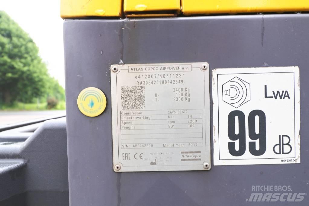 Atlas Copco XAVS 186 空氣壓縮機