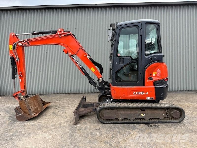 Kubota U 36-4 小型挖土機/掘鑿機<7t(小型挖掘機)