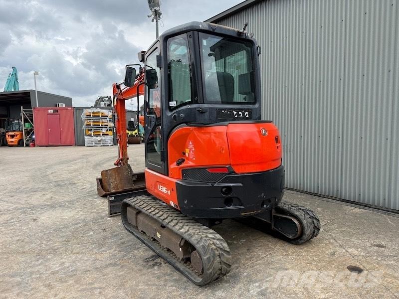Kubota U 36-4 小型挖土機/掘鑿機<7t(小型挖掘機)