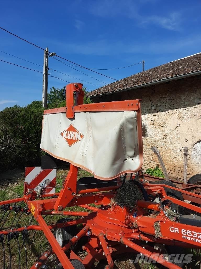 Kuhn GA6632 堆草機