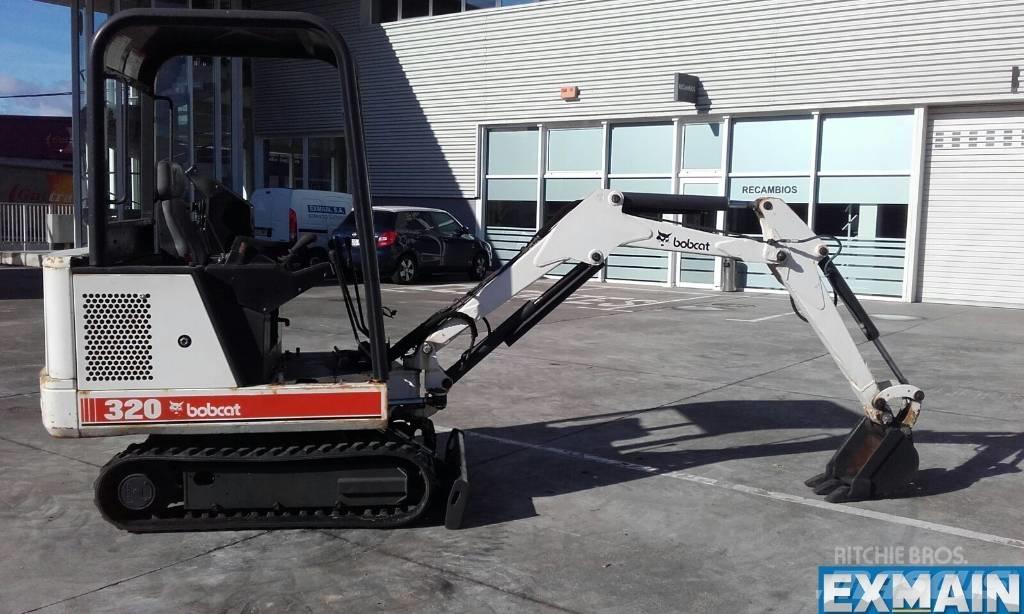 Bobcat X 320 小型挖土機/掘鑿機<7t(小型挖掘機)