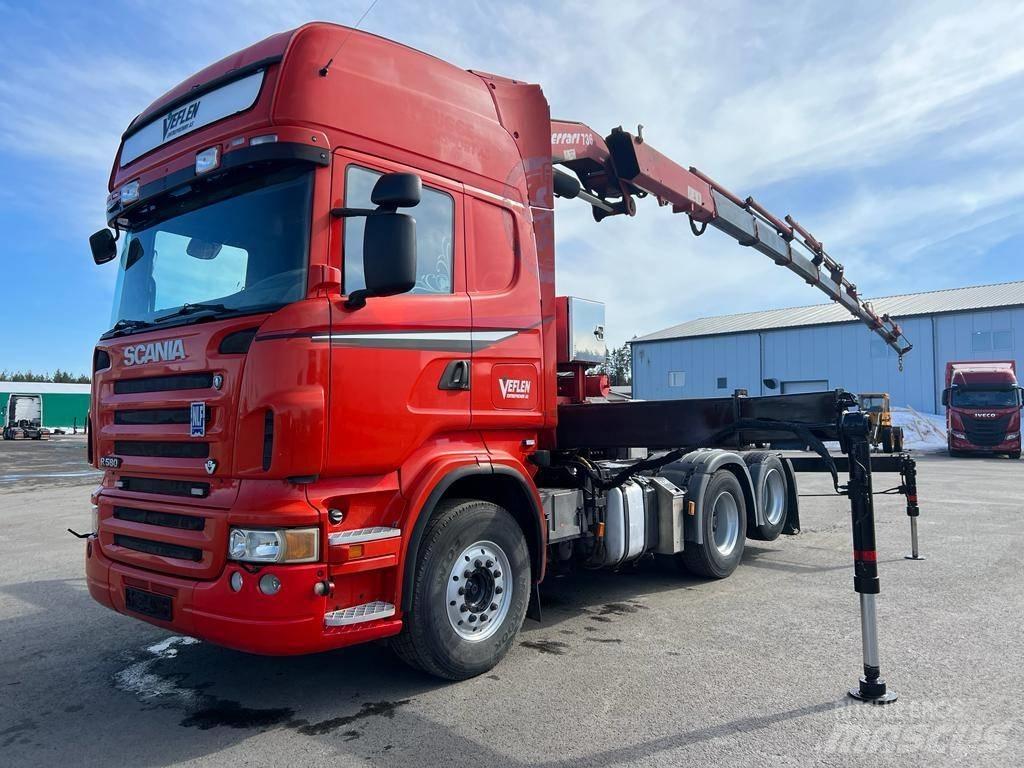 Scania R 580 起重機卡車