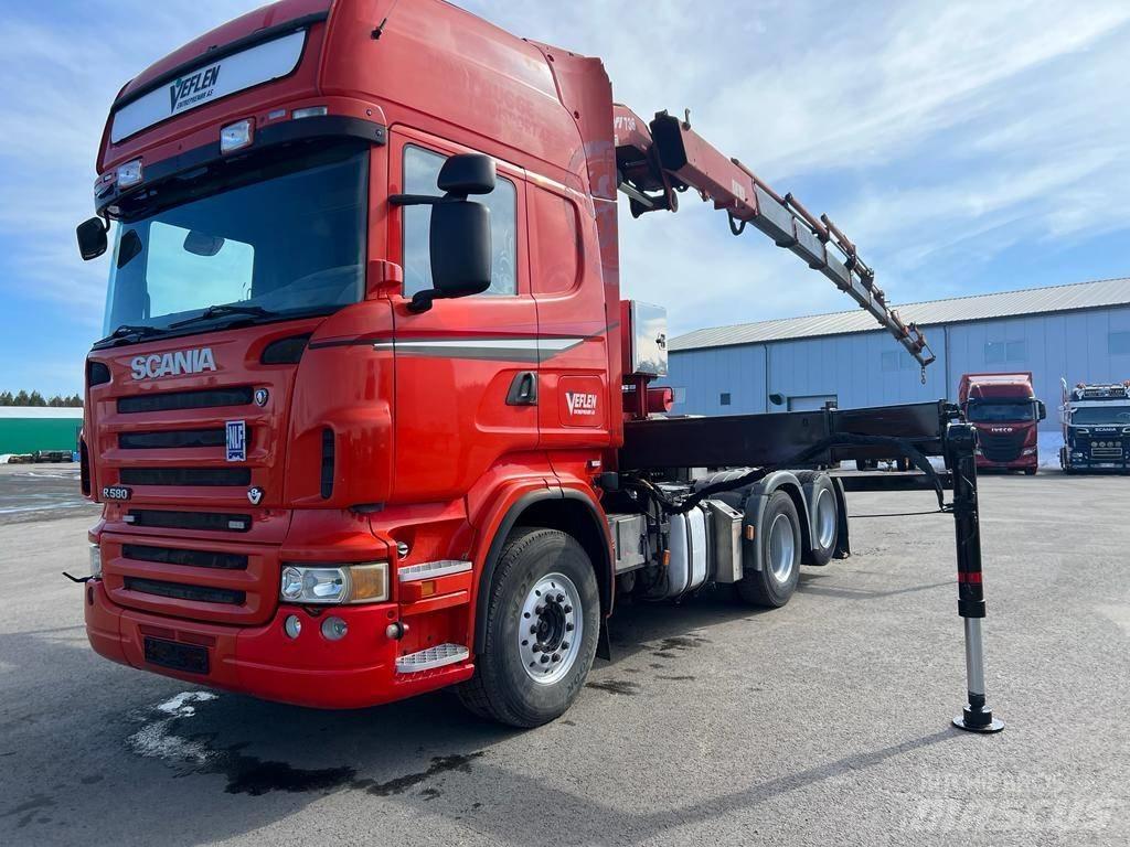 Scania R 580 起重機卡車