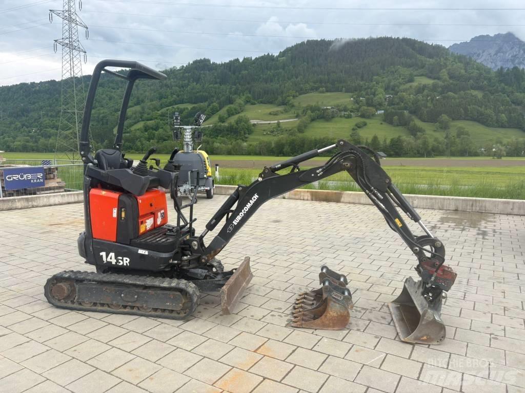 Eurocomach 14 SR 小型挖土機/掘鑿機<7t(小型挖掘機)