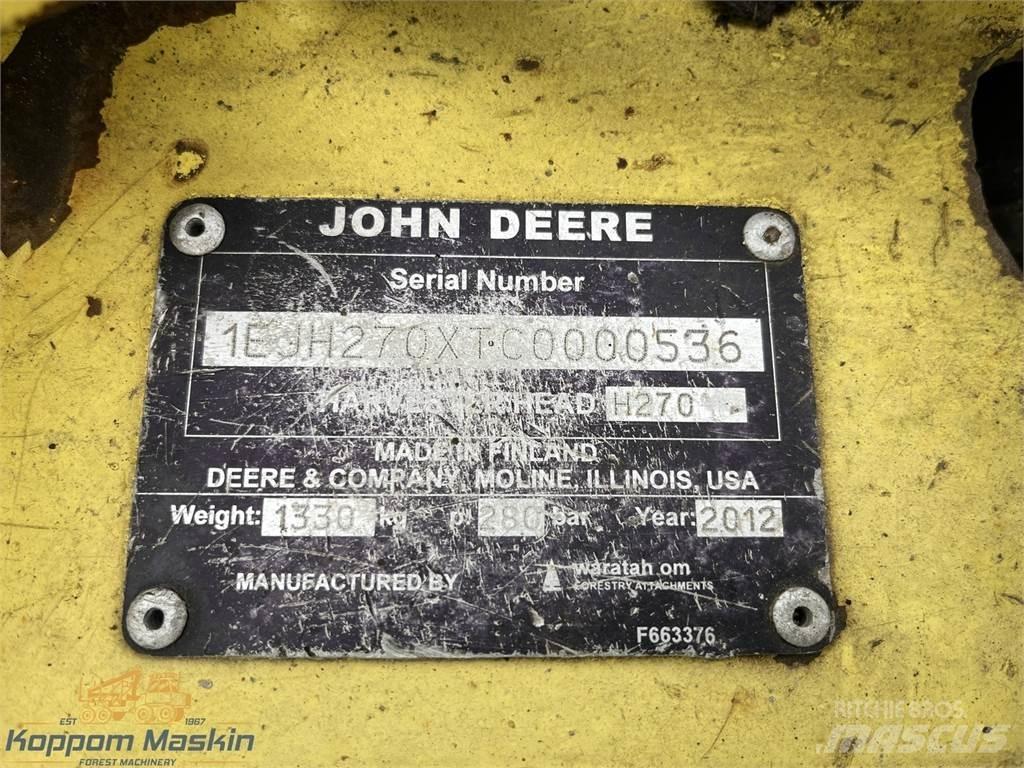 John Deere H270 收穫機頭