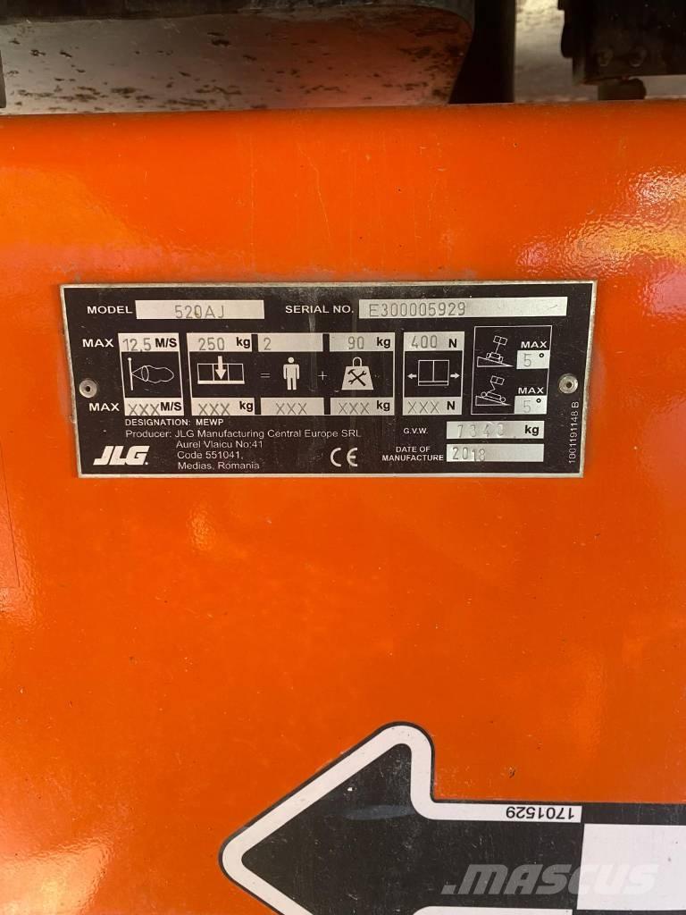 JLG 520 AJ 曲臂高空作業車