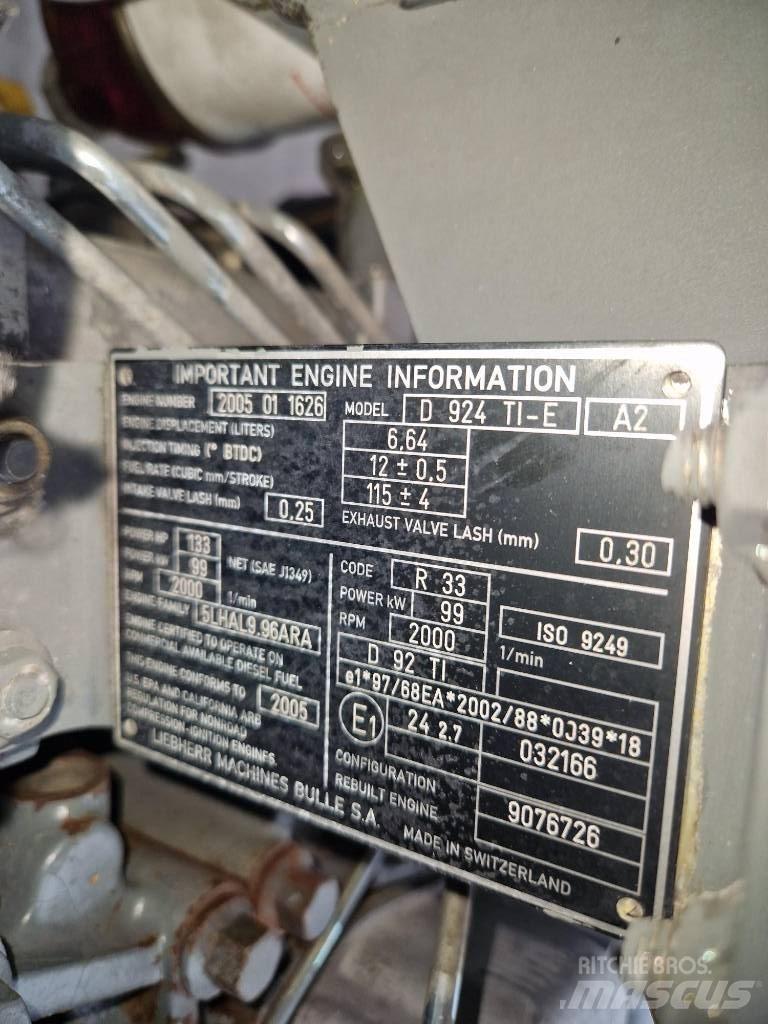 Liebherr D924 TIE A2 引擎/發動機