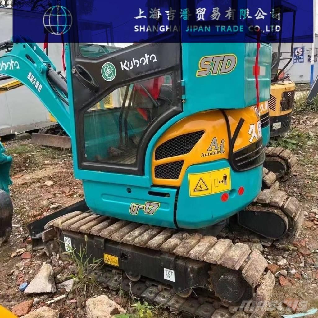 Kubota U 17 履帶式 挖土機/掘鑿機/挖掘機