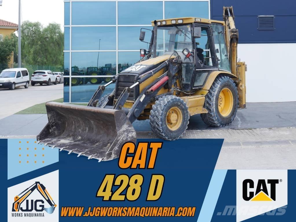 CAT 428 D 反鏟裝載機