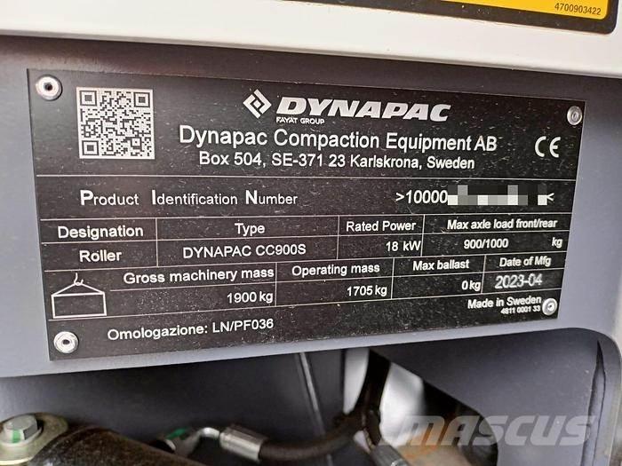 Dynapac CC900S 拖式振動滾壓機