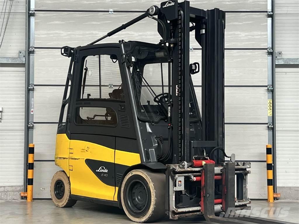 Linde E 40H-01 / 600 電動堆高機