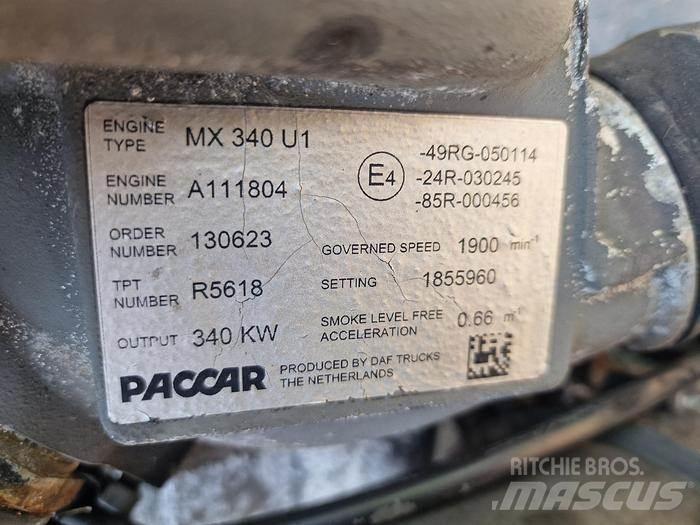 Paccar MX340.U1 其他組件