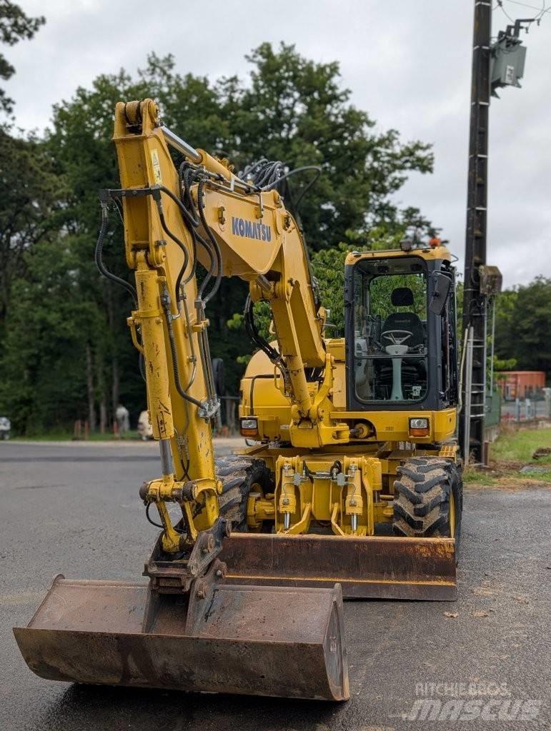 Komatsu PW 98 MR-8 旋轉式挖土機/掘鑿機/挖掘機
