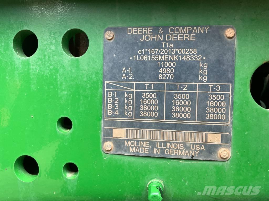 John Deere 6155 M 曳引機