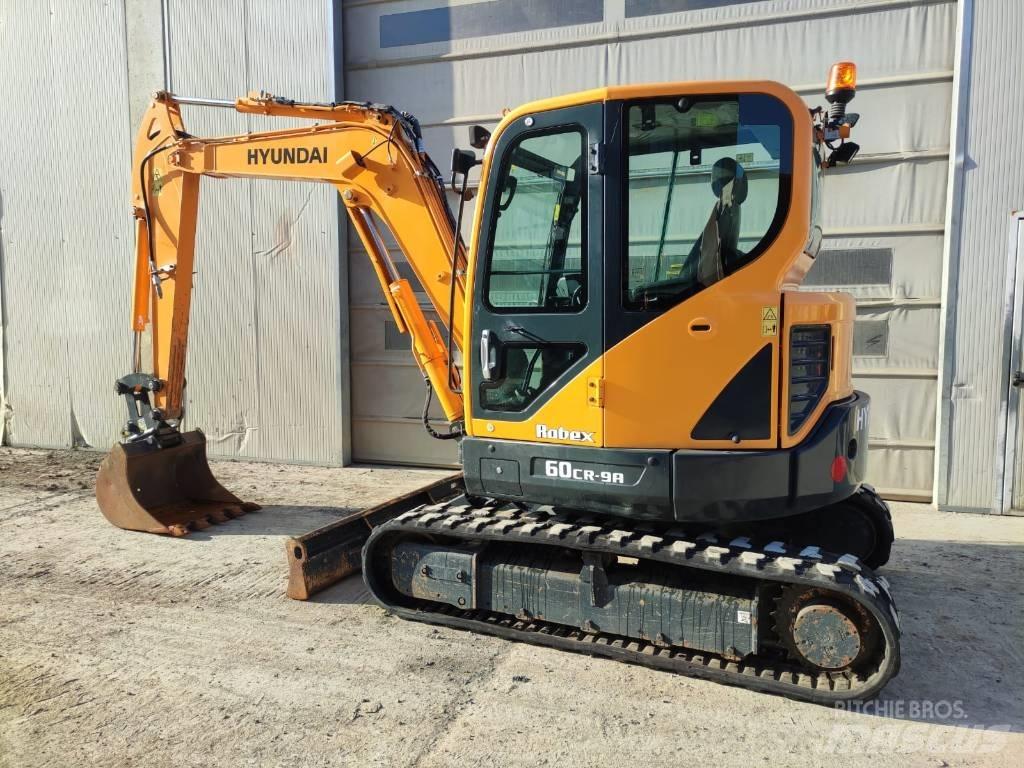 Hyundai R60CR-9A 小型挖土機/掘鑿機<7t(小型挖掘機)