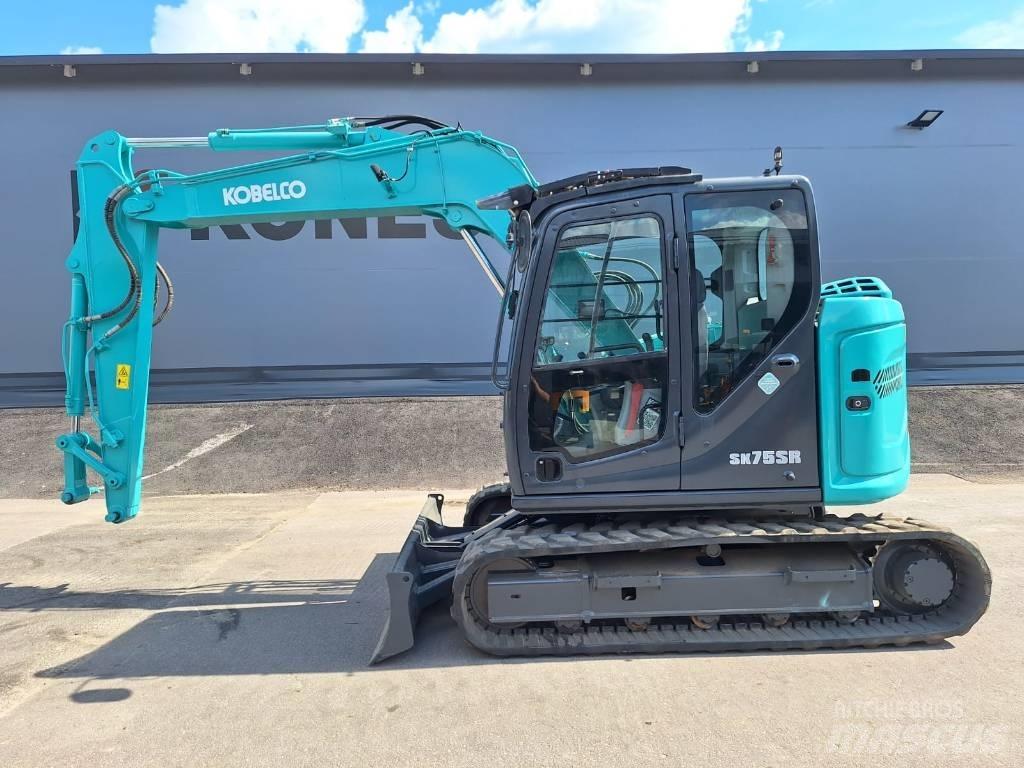 Kobelco SK75SR-7 中型挖土機/掘鑿機/挖掘機 7t-12t