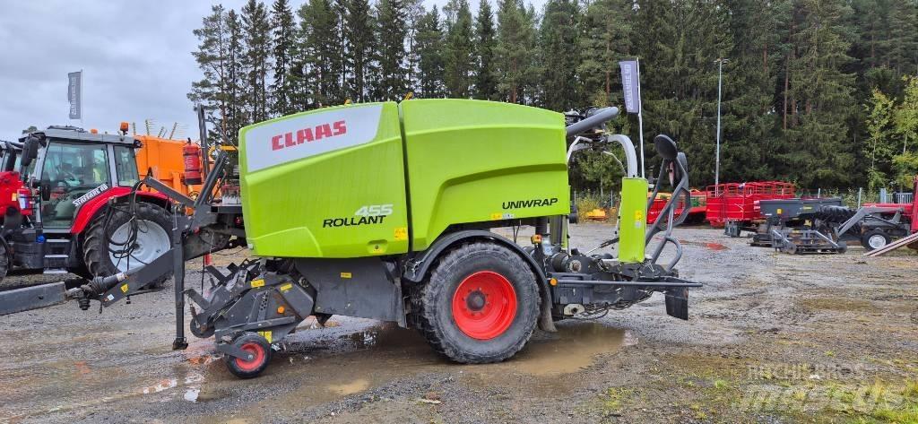 CLAAS 455 Uniwrap 圓型牧草打包機
