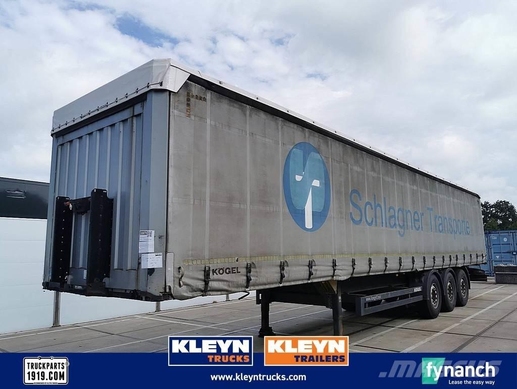 Kögel SN 24 COIL 篷布半拖車